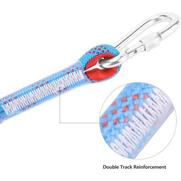 Klätterrep, hög hållfasthet säkerhetsrep bergsrep firning