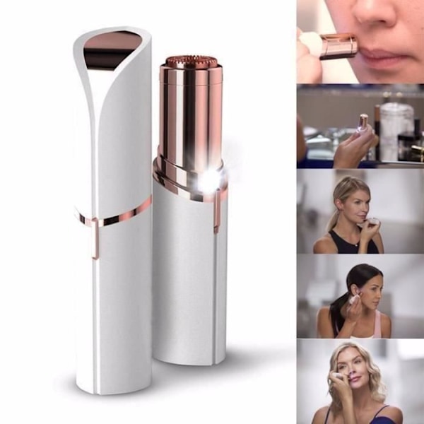 Mini sähköinen kasvojen ja vartalon karvanpoisto Flawless Face Epilator Defetherer Muoti vartalon kasvojen ja kaulan karvanpoisto