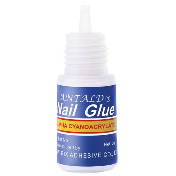 3-pack nail glue, nail glue, loose nail glue 3g