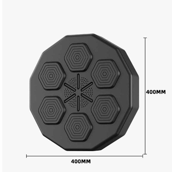 Smart musikkboksingmaskin Boksing veggmål LED-belyst