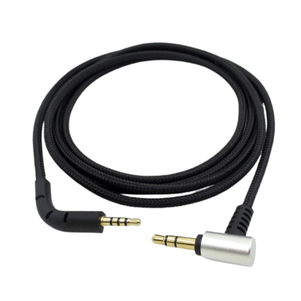 Ersättningskabel för P7 hörlurar 3,5 mm till 2,5 mm nylon kabelsladd 1,2 meter/4 fot