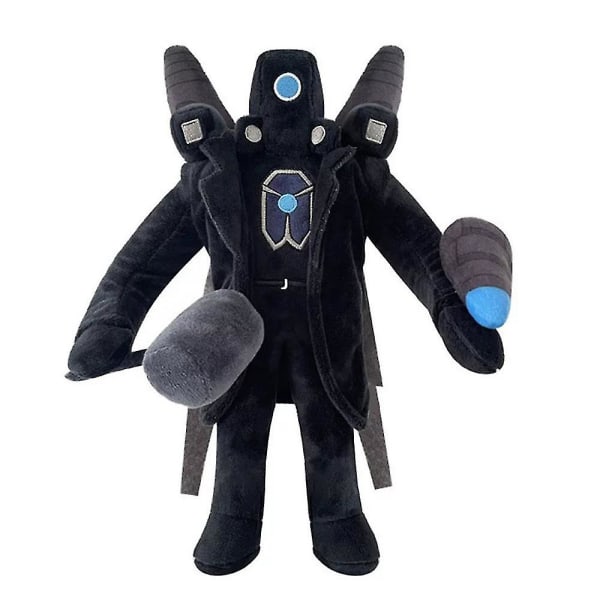 Skibidi Toilet Theme Plush Toy Funny Speakerman Titan Cameraman Stuffed Figure Doll Birthday Gift for Game Fans Adult (FMY)