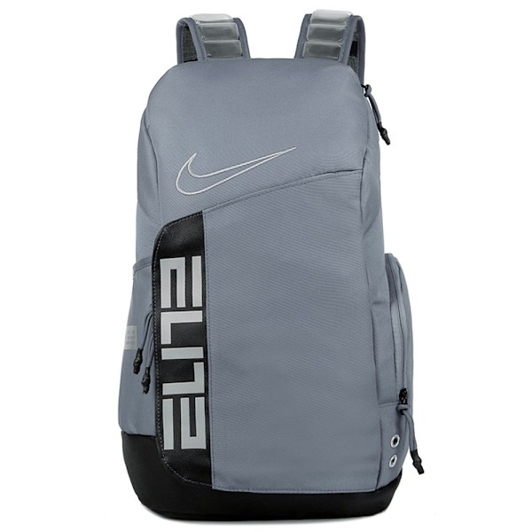 Herre Basketball Ryggsekk, Skoleveske, Unisex, Gym, Sport, Reiseveske Grey