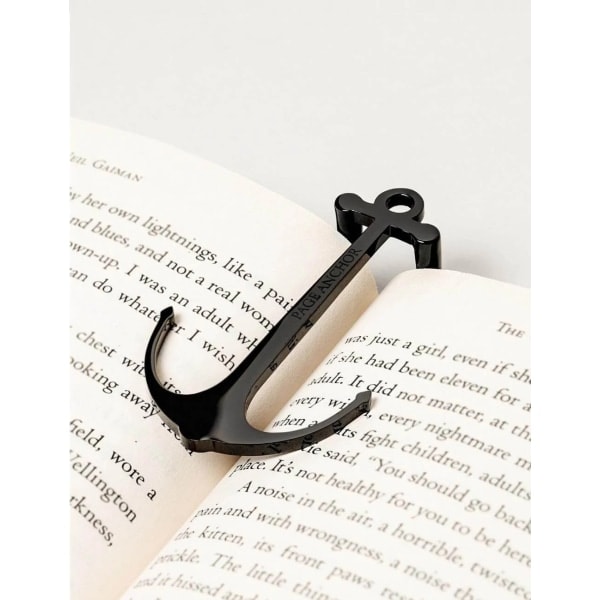 Page anchor - Bookmark & page or book black