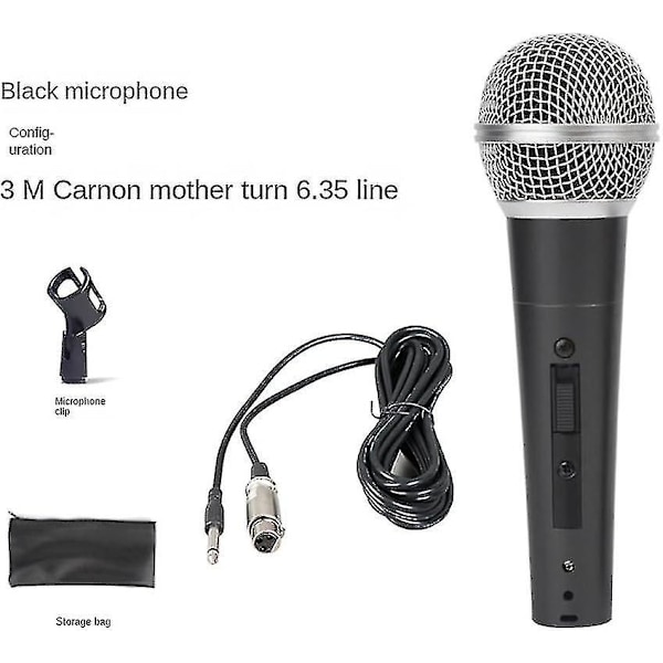 Shure Sm58 Vokal Dynamisk Kablet Mikrofon (med Bryter) -q Ny 2024 Høy Kvalitet