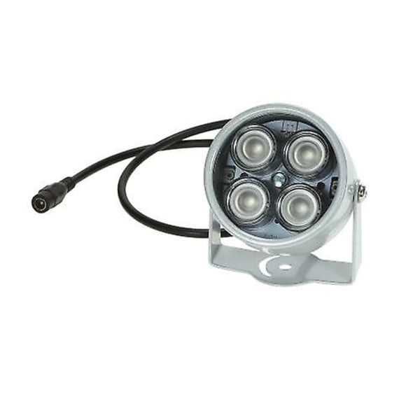 2 kpl tehokas LED-infrapunavalaisin CCTV-turvakameralle, hopea