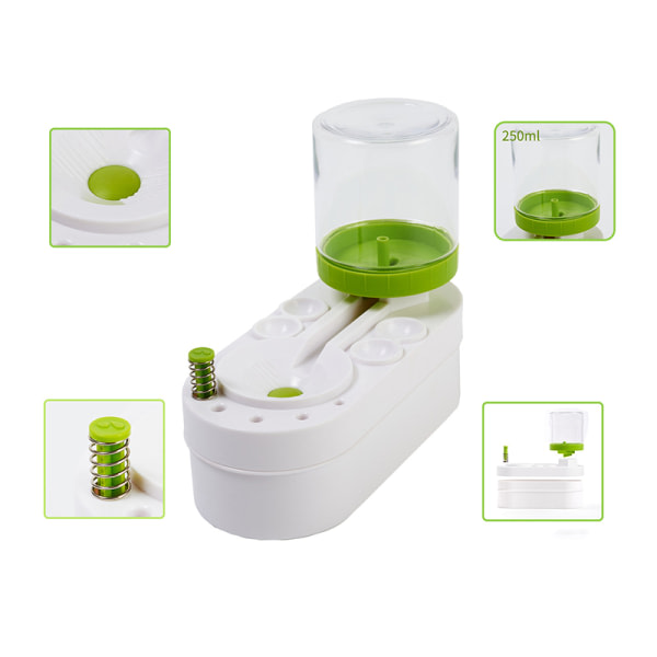 Borste Tvätthink Vattenrengöring Enkel rengöring Bärbar färg Grön