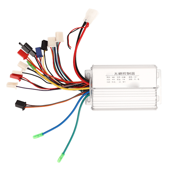 48V 450W Electric Bicycle Brushless Controller 9 Tubes Brushless Controller for Scooter Electric Tricycle