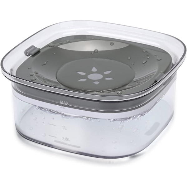 Anti-spill hundebolle, No-Spill Anti-Spill Dog Water Bowl Floatkra