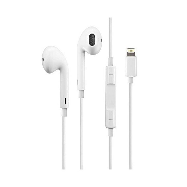 Kuulokkeet Earpods iPhonelle äänenvoimakkuuden säätimellä - Vi Flat head