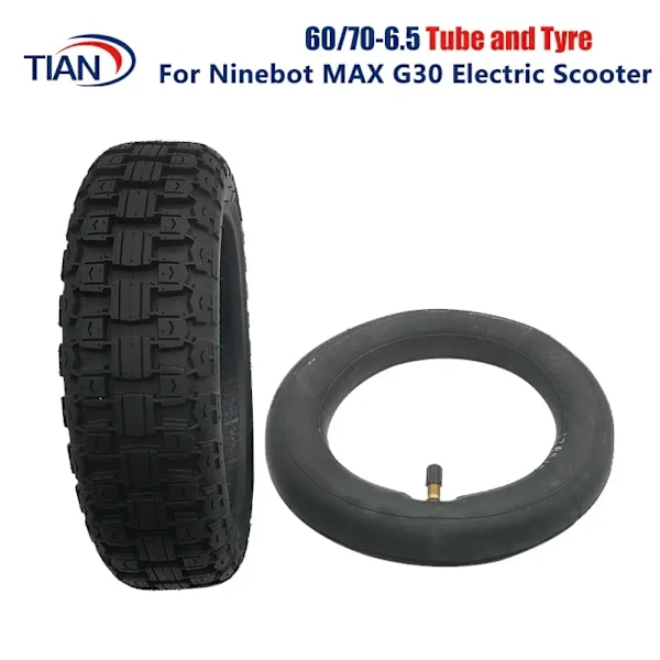 60/70-6.5 Inner og Ytre Dekk Offroad for Ninebot MAX G30 Elektrisk Scooter Forhjul Bakhjul Dekkdeler Scooter Tilbehør outer tyre