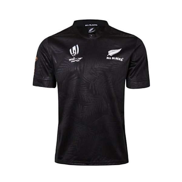 Mordely All Blacks 2021 2022 New Zealand Super Rugby Jersey 2019 RWC All Blacks Hjemme Rugby Jersey Trøje Singlet Til Voksne L