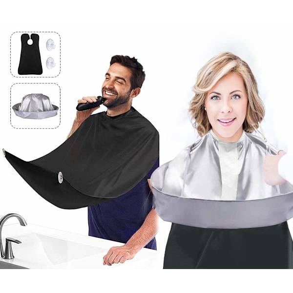 pcs Haircut Cape and Beard Bib, Haircut Cape Hair Catcher