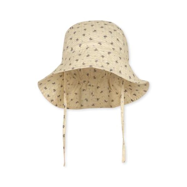 Bitsy Sunhat, Point Blue, Storlek 12-18 Månader - Konges Sløjd