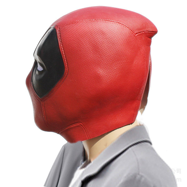 Halloween Maskerad Latex Mask Deadpool Full Face Huvudskydd Kostymfest Prop SQBB