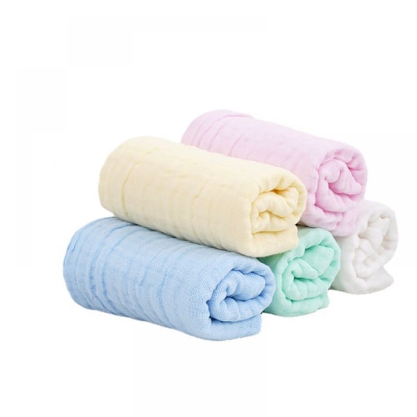 Washcloths, 10-pack baby muslin washcloths, baby towels 30 x 30 cm