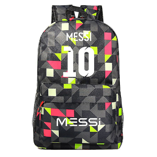 Fodbold Superstjerner Messi Rygsæk - Børns Skole, Rejse, Laptop, Teenagere - Mænd, Kvinder, Studerende - Mochilas, Totes G 3