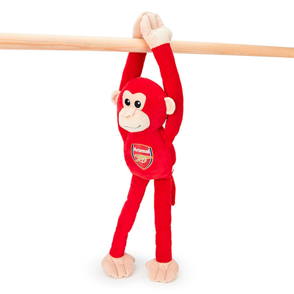 Arsenal FC Monkey Plysjleketøy En Størrelse Rød Rød Red One Size