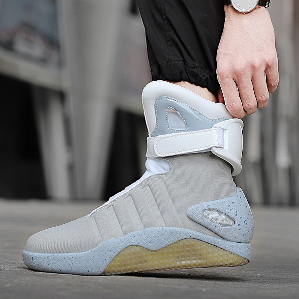 Tilbage til Fremtiden II Sorte Sneakers - 2024 Air Mag Sko - Jul 36