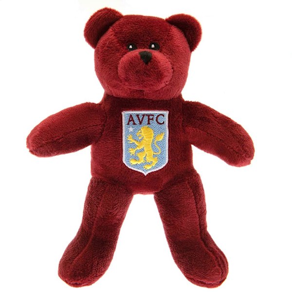 Aston Villa FC Mini Teddy Bear One Size Claret Red/Blue/Yellow Claret Red/Blue/Yellow