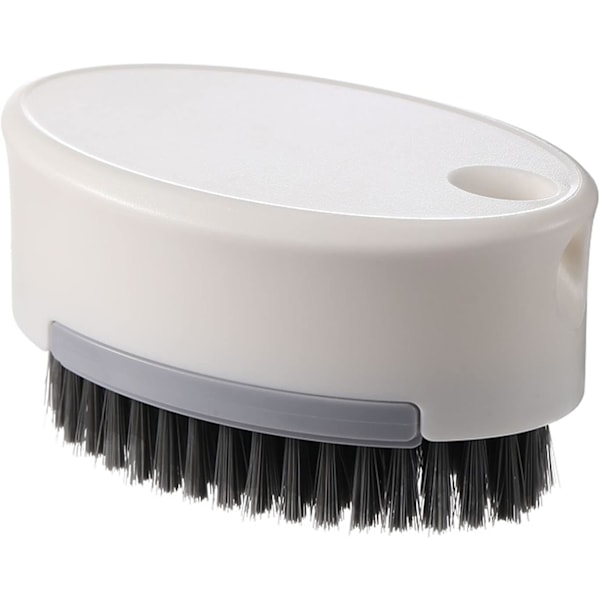 Cleaning brush for hard and super soft bristles in one, wash