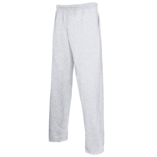 Fruit of the Loom Miesten Kevyet Verryttelyhousut S Heather Grey Heather Grey Heather Grey S