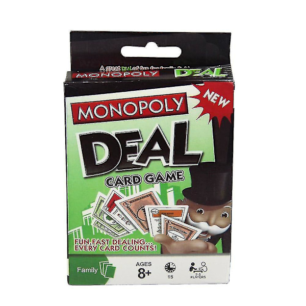 Monopoly Deal kortspil i høj kvalitet [GGL]