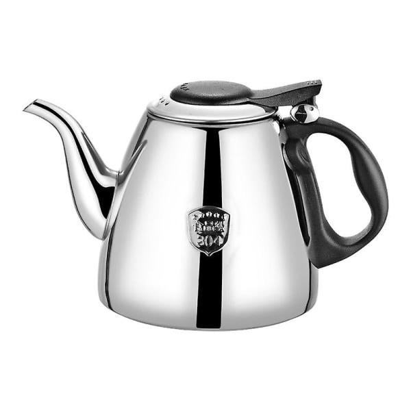 Galaxy Hem Induction Hob Handle Stainless Steel Coffee Pot (1.5L) 1 Piece 1.5l-WELLNGS