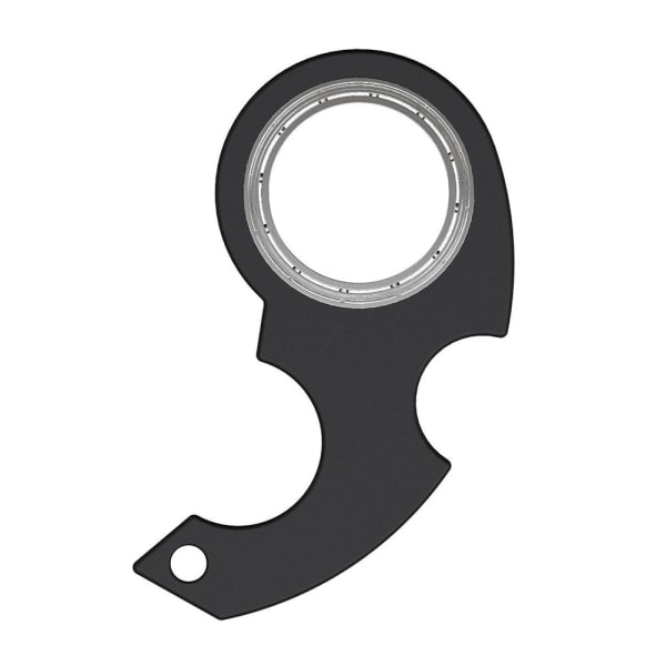 Nøkkelring Spinner | Fidget Toy av Key Spinz Hånd Spinner Anti; E black one-size