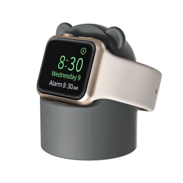 Lämplig för Apple Watch Smart Watch silikonladdningsställ med vit