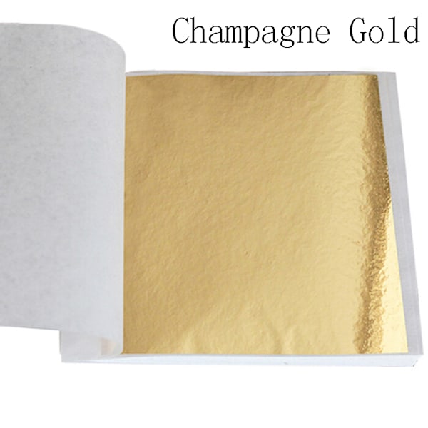 100 sheets Gold foil Leaf gilding Crafts Craft paper