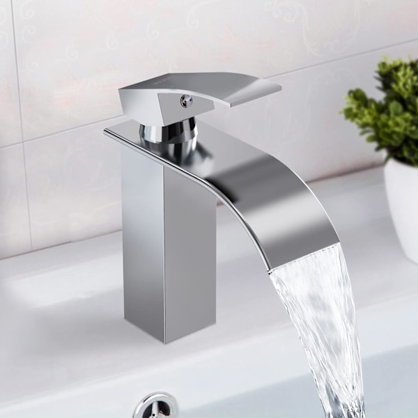 Vattenfall Bathroom faucet, sink faucet in stainless steel