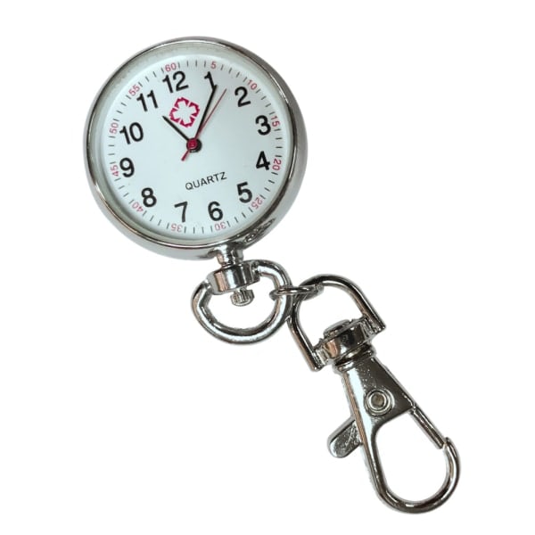Casual smycken i rostfritt stål watch med nyckelring