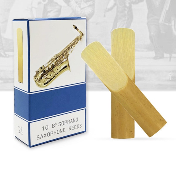 10 st/ Box G altsaxofonrör Normal nivå G altsaxofon Saxrör styrka 2,5 för nybörjare 0.04 Alto Saxophone