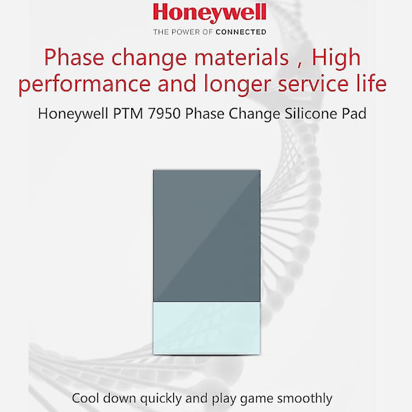 Honeywell- Ptm7950 Termisk Pad Bærbar Cpu Gpu Faseændring Kølepasta 80*80