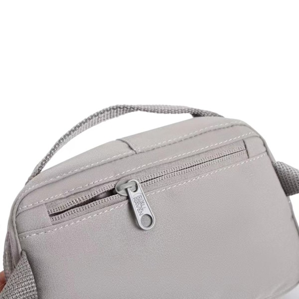 2L Mini Resväska Fox Miehille & Naisille Kevyt Olkalaukku, Vyötärölaukku Lantiovyötärölaukku Olka Crossbody Kolikkolaukku Vedenkestävä Rentu Matkalaukku Graphite grey