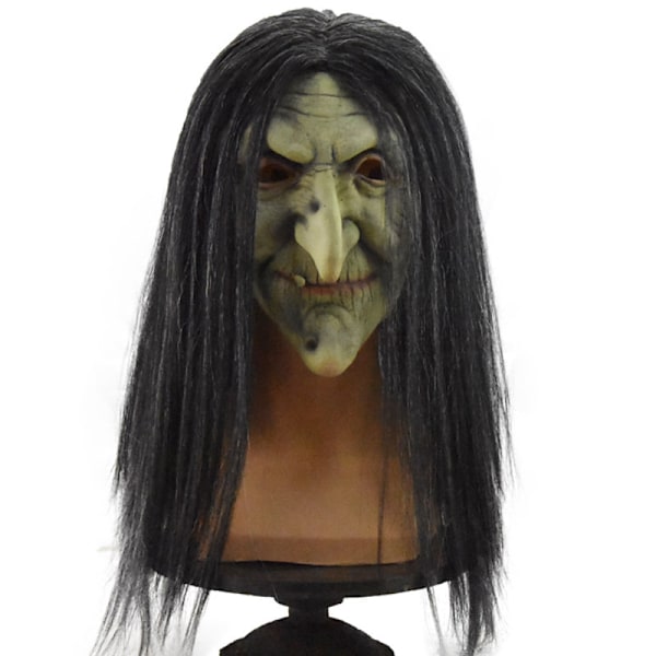 Easter Simulation Old Witch Mask Female Ghost Trick Scary Mask Halloween Party Scary Witch Mask