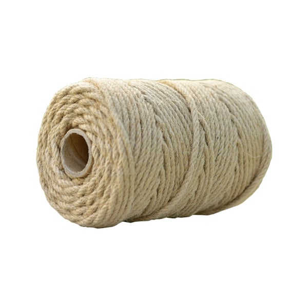 Natural Hemp Rope for Cat Scratching Post Repair, DIY Garden and Home Decor