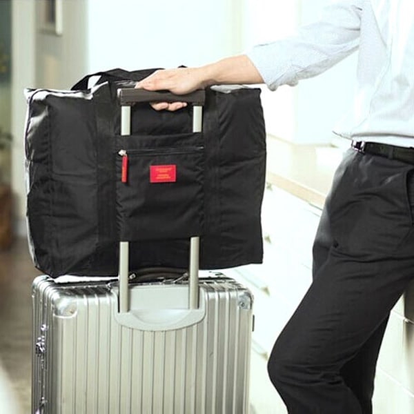 Bag with attachment for cabin bag Black