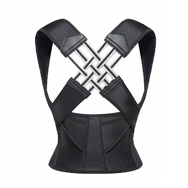 Adjustable Back Posture Correction Belt Women Men Prevent Slanting Relieve Pain Posture Correction