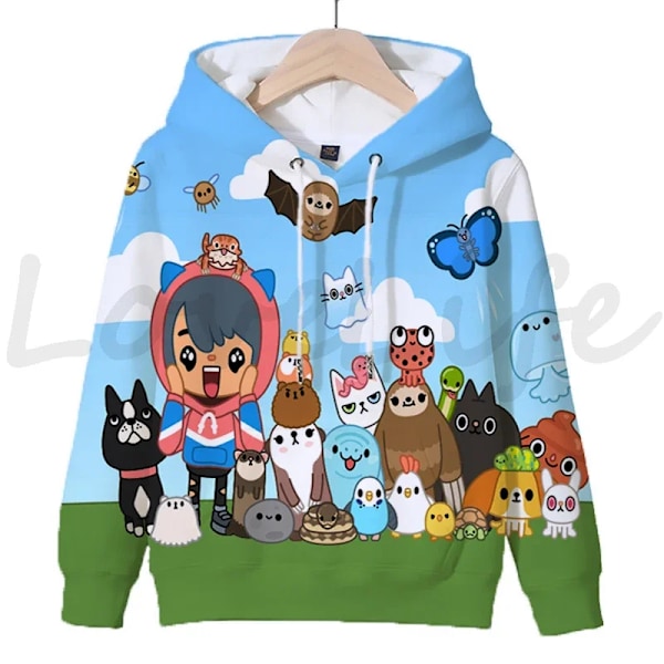 Toca Life World Luvtröjor Pojille Tytöille Pitkähihaiset Paidat Lapset Urheilupuvut Lapset Piirretty Paidat Syyspaidat Sudadera 17 17 kids-140(10T)