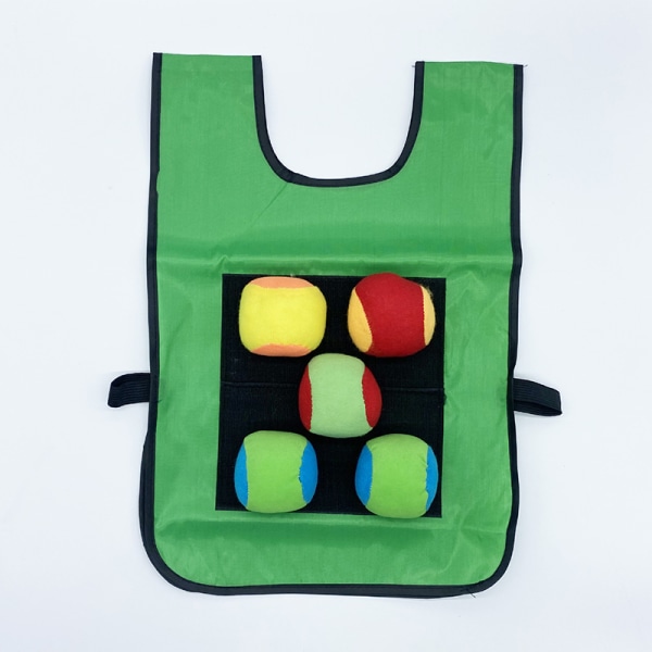 Outdoor sports Game props Green+5 balls