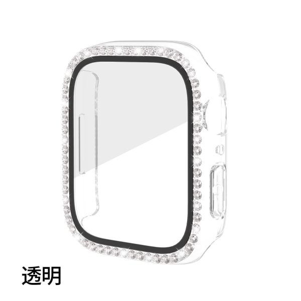 Skärmskydd, Apple Watch 7 45mm Watch Glitter Case för Temp