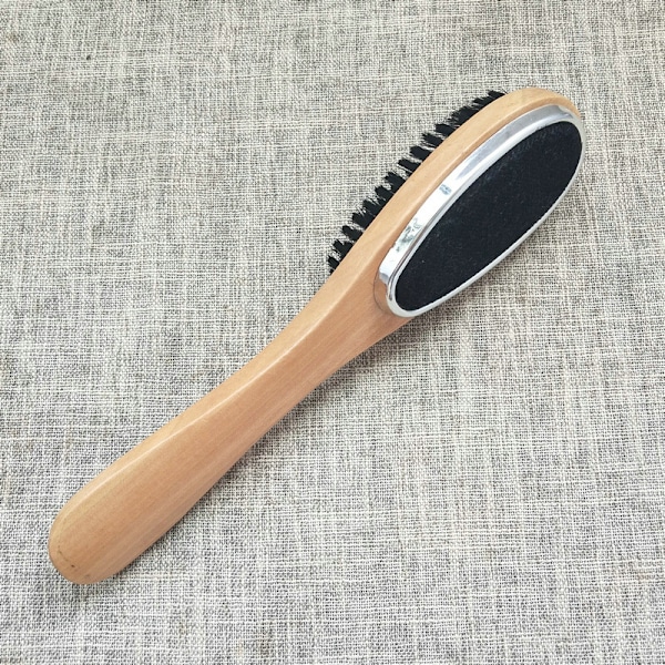 2 flannel brushes Double-sided clothes brush Hair remover