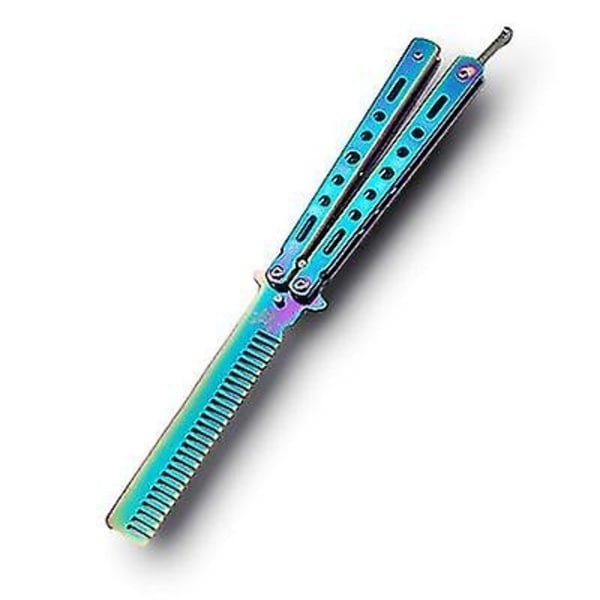 Butterfly Comb, Metal Hair Comb Collapsible Training Comb - Perfect