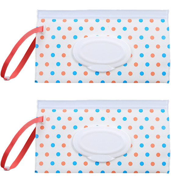 Portable Refillable Wipes Holder, Baby Wipes Container, Reusable Wipes Bag