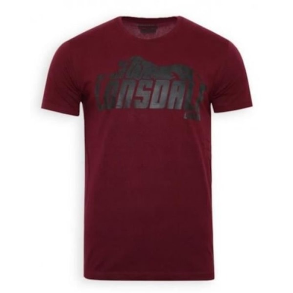 Lonsdale Wellington Burgundy Collector T-Shirt for Men