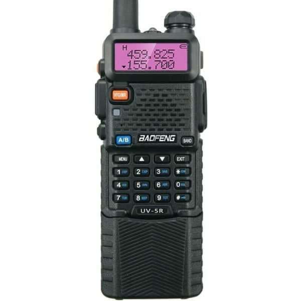 UV-5R 8W Walkie Talkie med 3800mAH power FM-radio Dual Band 128 kanaler Kommunikationssändtagare Radio