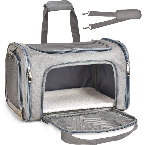 Cat Carriers Dog Carrier Pet Carrier for Small Medium Cats Dogs CDQ