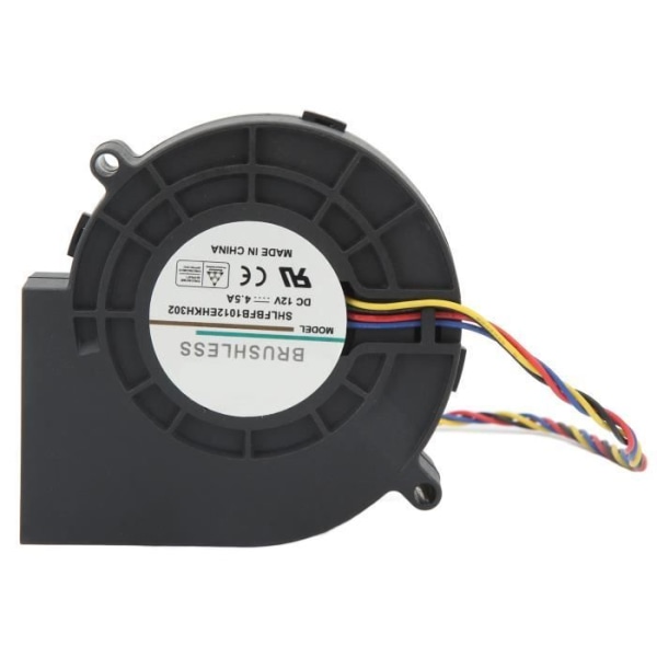 BEL-7590761796944-DC12V 4.5A Double Ball Bearing Cooling Fan Centrifugal Fan for 3D Printer Equipment